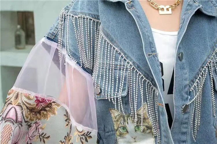 Woman Denim Fashion Jacket