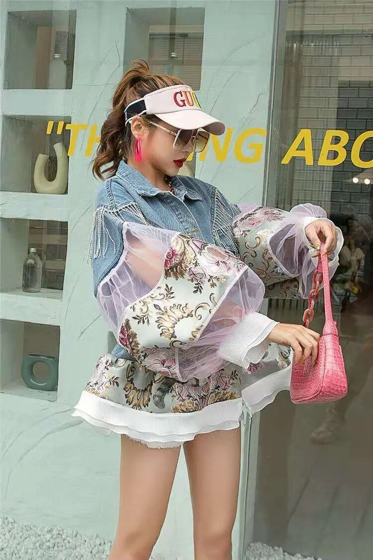 Woman Denim Fashion Jacket