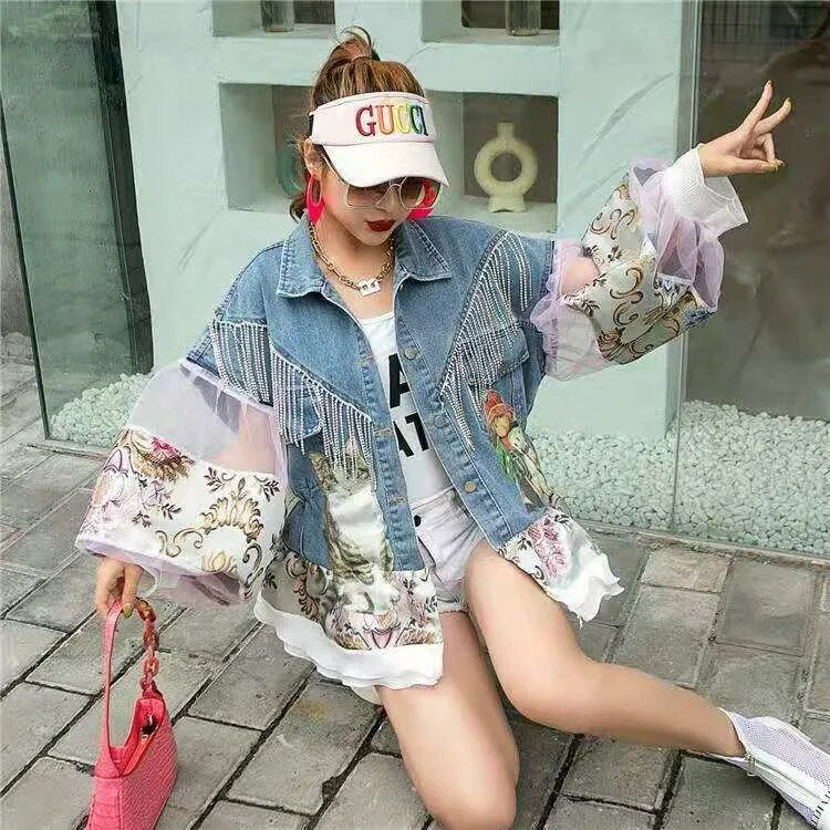 Woman Denim Fashion Jacket