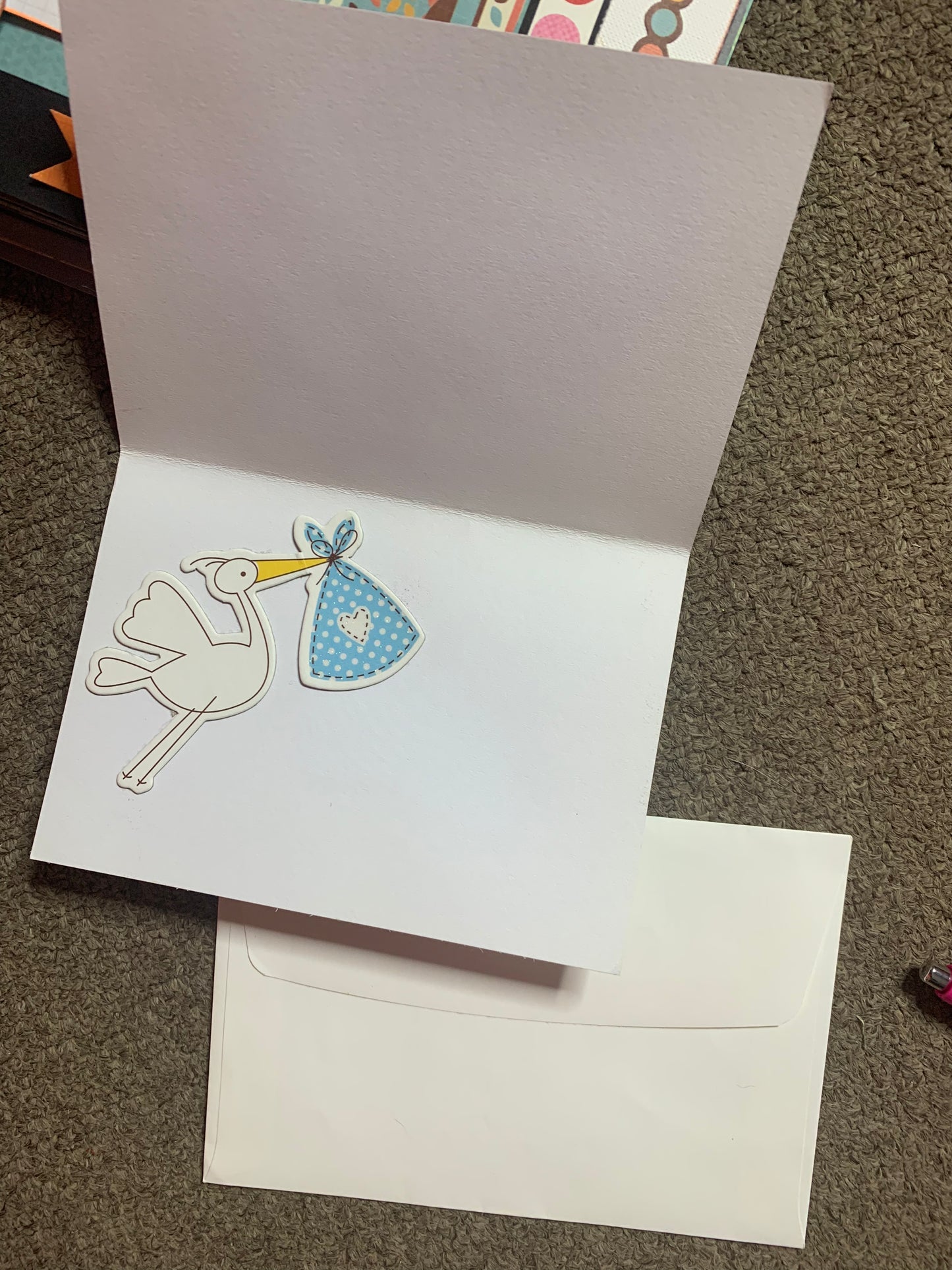 Card for Baby Boy Born