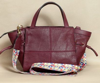 Leather Bag Dark Red High Quality