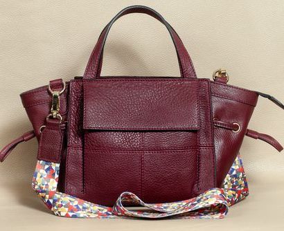 Leather Bag Dark Red High Quality