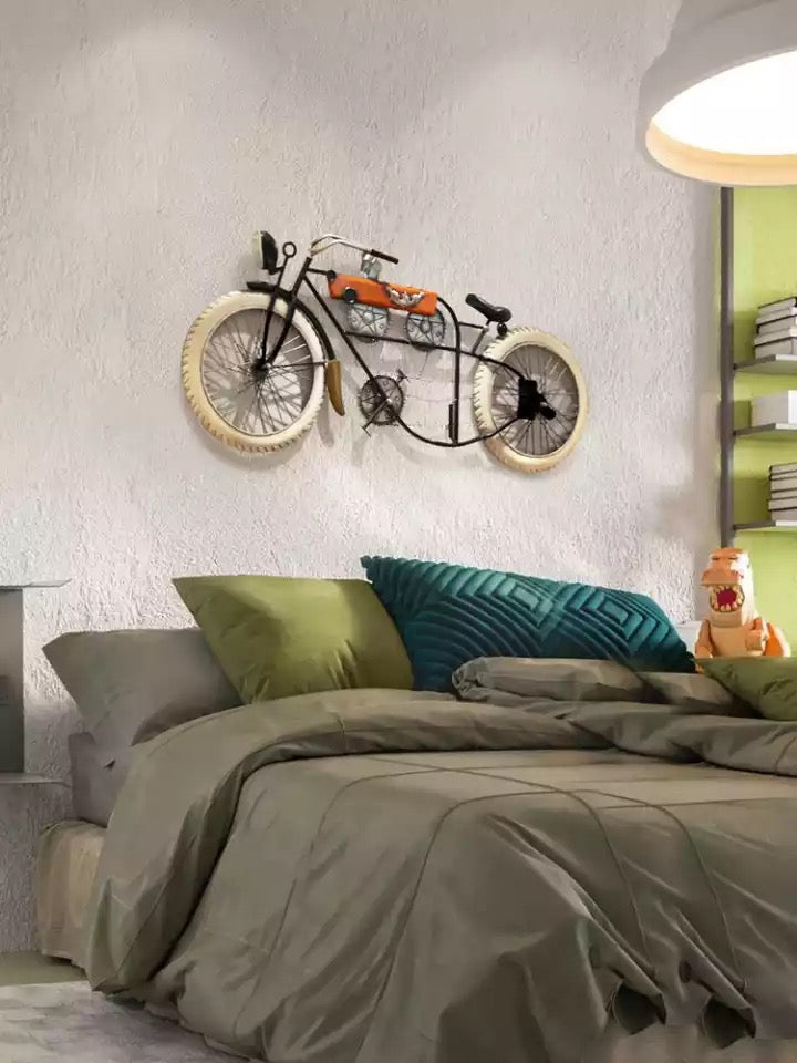 IRON BIKE WALL DECORATION