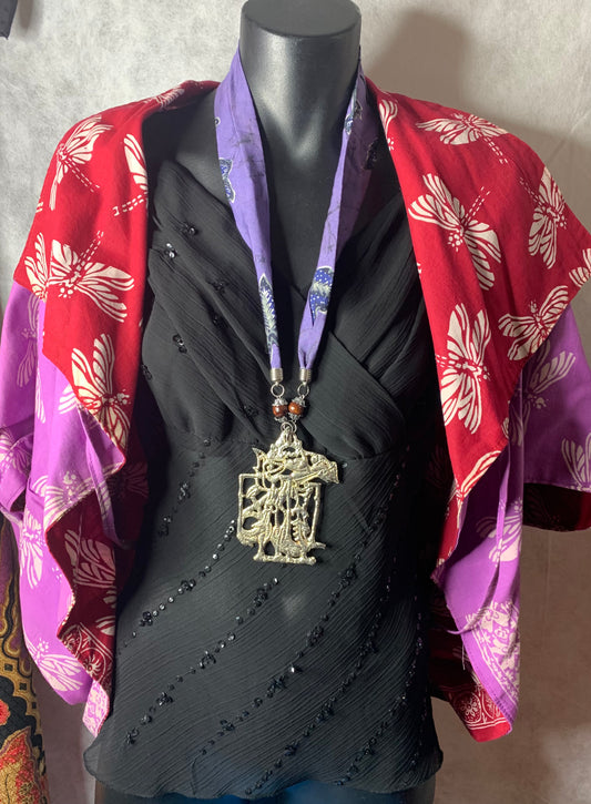 BATIK JACKET and BATIK NECKLACE