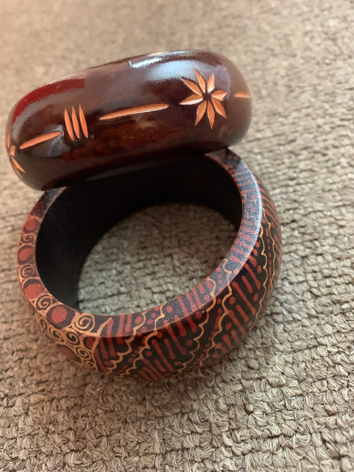 Wooden Batik Bracelet