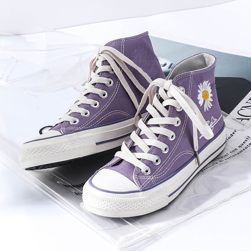 Sneakers Purple Casual Woman Shoes High Quality