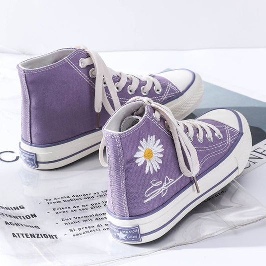 Sneakers Purple Casual Woman Shoes High Quality