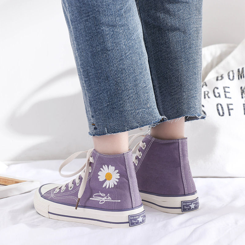 Sneakers Purple Casual Woman Shoes High Quality