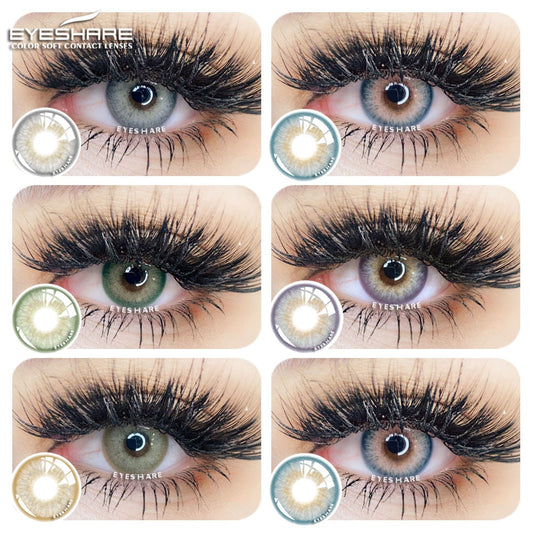 EYESHARE New Arrival 1Pair SIAM Color Cosmetic Contact Lenses Colored Lenses for Eyes